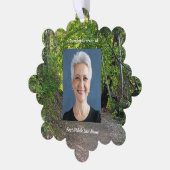 Gedenkstätte Foto Gebetspfade Waldbaumen Ornament Karte (Linke Ecke)