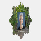 Gedenkstätte Foto Gebetspfade Waldbaumen Ornament Karte (Rechts)