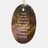 Gedenkstätte Foto Gebetswaldweg Keramik Ornament (Links)