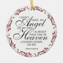 Gedenkstätte Foto Keramik Ornament