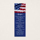 Gedenkstätte Foto Patriotische Beerdigung Lesezeic (Rückseite)