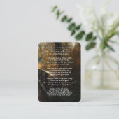 Gedenkstätte Foto Prayer Bridge Naturlandschaft Visitenkarte (Stehend Vorderseite)