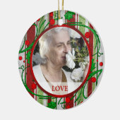 Gedenkstätte Foto Weihnachtsschmuck - Holly Berrie (Links)