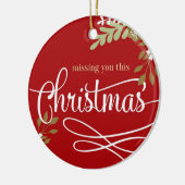 Gedenkstätte für Begleiter bei Weihnachten, benutz Keramikornament (Links)