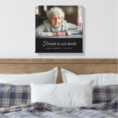 Gedenkstätte für Beileid in der Erinnerung | FOTO Leinwanddruck (Insitu (Schlafzimmer))