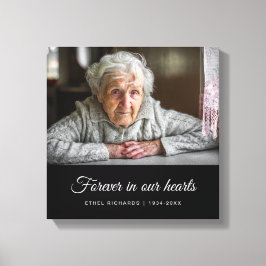 Gedenkstätte für Beileid in der Erinnerung | FOTO Leinwanddruck