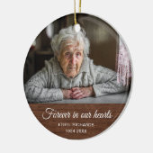 Gedenkstätte für Beileid in der Erinnerung | Zwei  Keramik Ornament (Links)