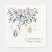 Gedenkstätte für Blumenbeerdigung Serviette (Vorderseite)