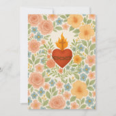 Gedenkstätte für das Heilige Herz Ankündigung (Vorderseite)