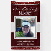 Gedenkstätte für das liebende Gedächtnis Banner (Vertikal)