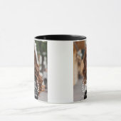 Gedenkstätte für das Love Memory Cursive Foliage F Tasse (Zentrum)