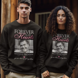 Gedenkstätte für das Schwarz-Rosa-Beerdigung-Foto Sweatshirt