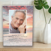 Gedenkstätte für das Sunset Ocean Foto