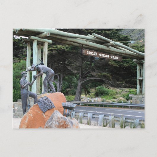 Gedenkstätte für den Großen Ozean Postkarte (Vorderseite)