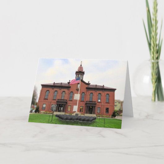 Gedenkstätte für den leeren Stuhl Karte (Vorderseite)