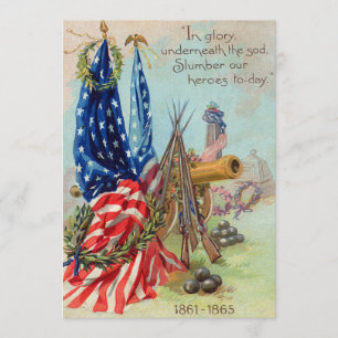 Gedenkstätte für den Zivilen Krieg in Amerika Einladung