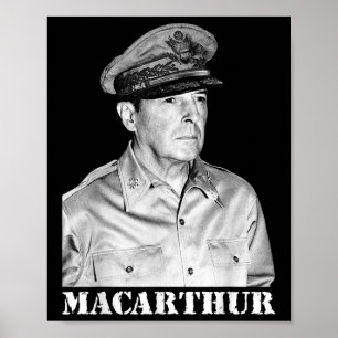 Gedenkstätte für den Zweiten Weltkrieg in Macarthu Poster