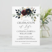 Gedenkstätte für die Beerdigung der Burgunder Mari Einladung (Stehend Vorderseite)