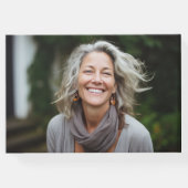 Gedenkstätte für die Beerdigung des Fotos der Burg Gästebuch (Rückseite)