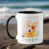 Gedenkstätte für die Liebe Erinnerung Modernes Fot Tasse