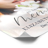 Gedenkstätte für die Liebe Erinnerungswolken Moder Poster (Ecke)