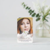 Gedenkstätte für die Liebe Erinnerungswolken Moder Visitenkarte (Stehend Vorderseite)