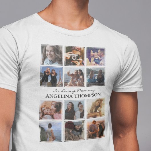 Gedenkstätte für die Sammlung von Erinnerungsfotos T-Shirt