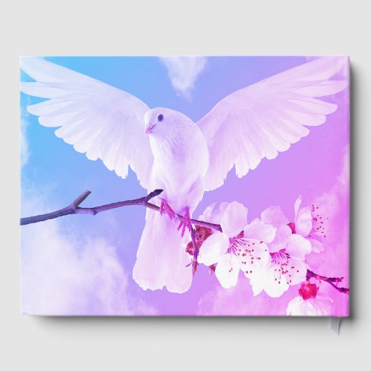 Gedenkstätte für die wunderschöne Pasteltaube "Nic Gästebuch (Rückseite)