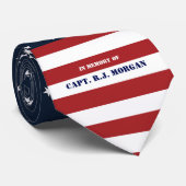 Gedenkstätte für Ehrenmitglied oder Friedensrefere Krawatte (Gerollt)