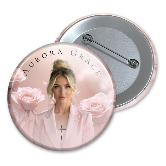Gedenkstätte für Flora und Fauna Abzeichen Rose Button