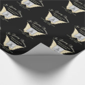 Gedenkstätte für Fotos in der Erinnerung Geschenkpapier (Ecke)