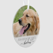 Gedenkstätte für Fotos in unseren Herzen Ornament (Vorderseite)