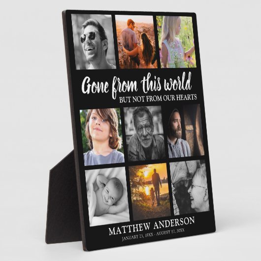 Gedenkstätte für Fotosammlungen in Tribute Family Fotoplatte (Seite)