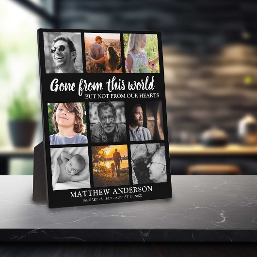 Gedenkstätte für Fotosammlungen in Tribute Family Fotoplatte