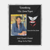 Gedenkstätte für geliebte, vermisste und vererbte fleecedecke (Vorderseite)