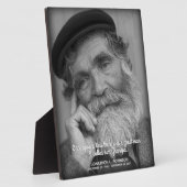 Gedenkstätte für Großvater Fotoplatte (Seite)