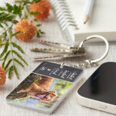 Gedenkstätte für Haustiere - Beileid für Haustiere Schlüsselanhänger (Vorderseite rechts)