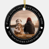 Gedenkstätte für Haustiere, die Sie während Ihres Keramik Ornament (Vorne)