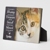 Gedenkstätte für Haustiere Fotoplatte (Seite)