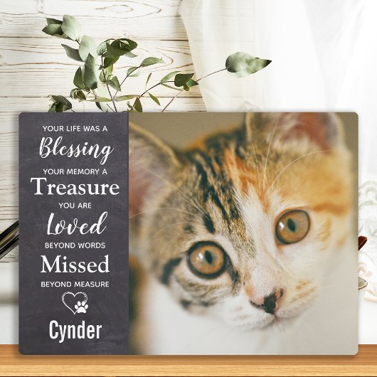 Gedenkstätte für Haustiere Fotoplatte