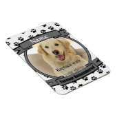 Gedenkstätte für Haustiere - für immer vergessen Magnet (Rechte Seite)