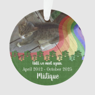 Gedenkstätte für Haustiere Geliebter Keepake Ornament