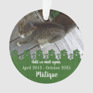 Gedenkstätte für Haustiere Geliebter Keepake Ornament