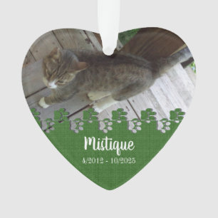 Gedenkstätte für Haustiere Geliebter Keepake Ornament