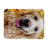 Gedenkstätte für Haustiere in der Liebe Erinnerung Magnet (Horizontal)