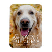 Gedenkstätte für Haustiere in der Liebe Erinnerung Magnet (Vertikal)