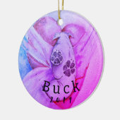 Gedenkstätte für Haustiere Keramik Ornament (Links)