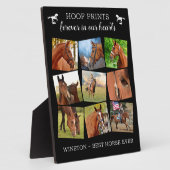 Gedenkstätte für Haustiere Prints Pferd FotoCollag Fotoplatte (Seite)