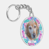 Gedenkstätte für Haustiere - Rainbow Bridge - Beil Schlüsselanhänger (Vorderseite links)