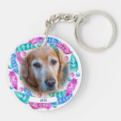 Gedenkstätte für Haustiere - Rainbow Bridge - Beil Schlüsselanhänger (Rückseite)